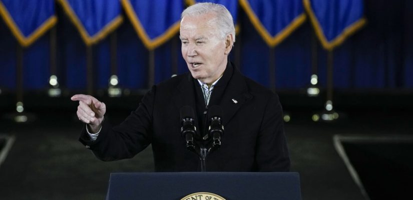 Joe Biden Pointing