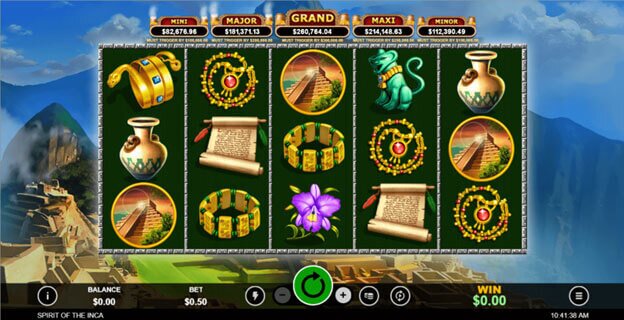Spiriti Of Inca Everygame