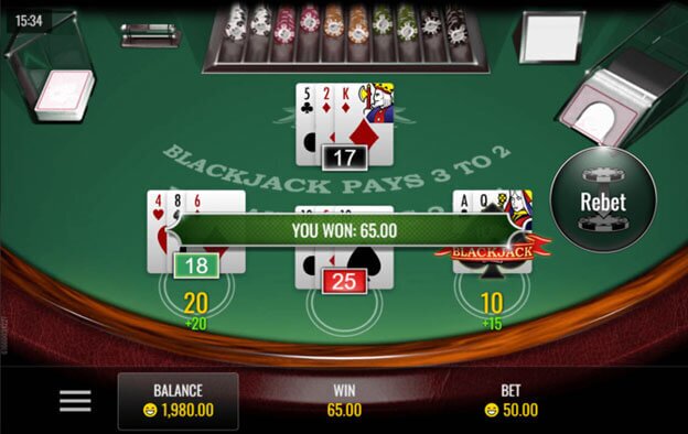 Table Blackjack