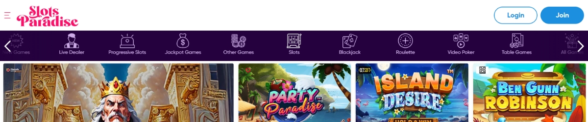 Slots Paradise Slot Game Titles
