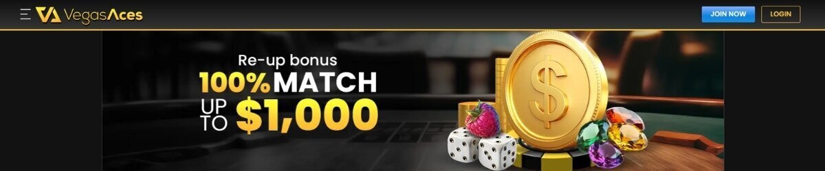 Vegas Aces Reload Bonus