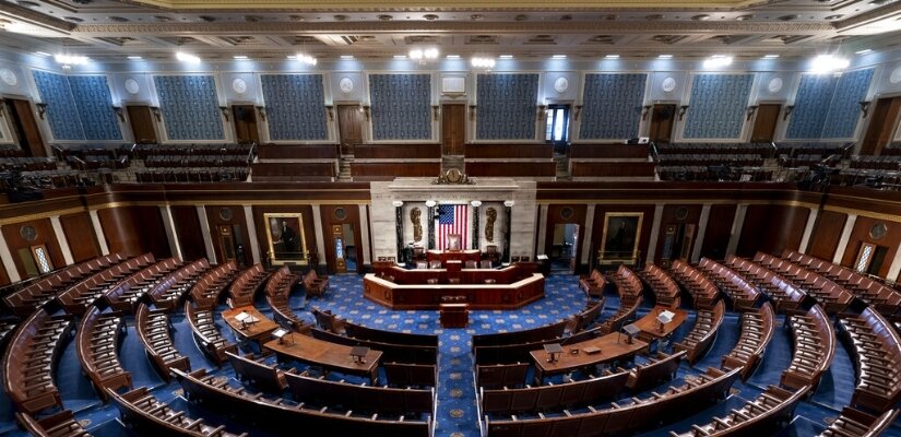 Photo of the House Chamber.