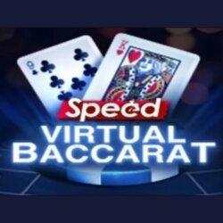 Screenshot of Speed Virtual Baccarat game tile.
