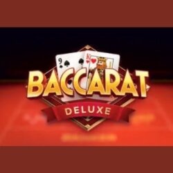 Baccarat Deluxe title card.