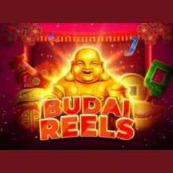 Budai Reels slot game title card.