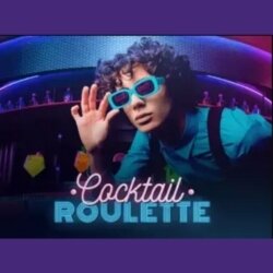 Cocktail Roulette title card.