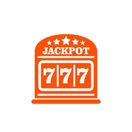 Orange icon showing a slot machine with the word