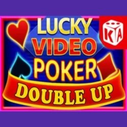 Lucky Video Poker game tile.