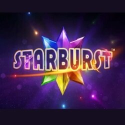 Starburst slot game tile.