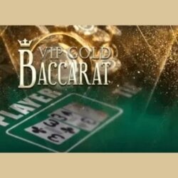 VIP Gold Baccarat title card.