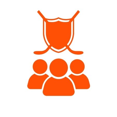 Orange special teams performance icon