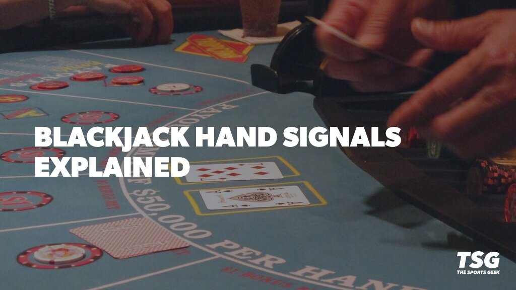 Blackjack Hand Signals for Beginners