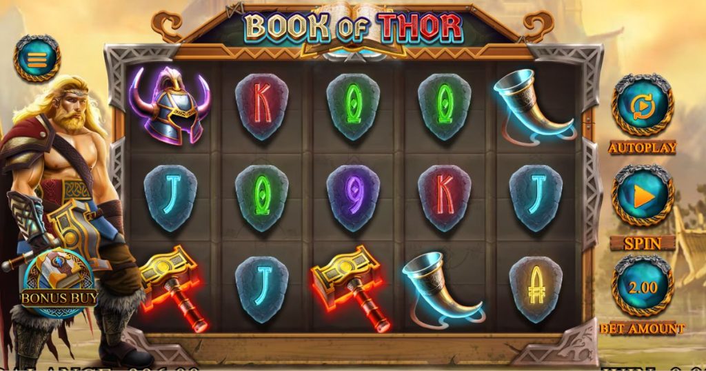 Book of Thor online slot gameplay