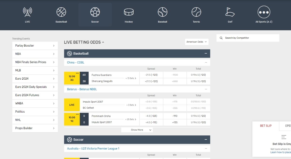 Bovada sportsbook
