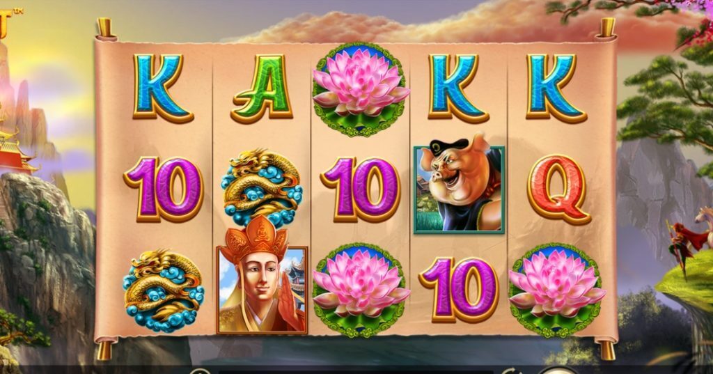 Quest for the West high RTP slot gameplay.