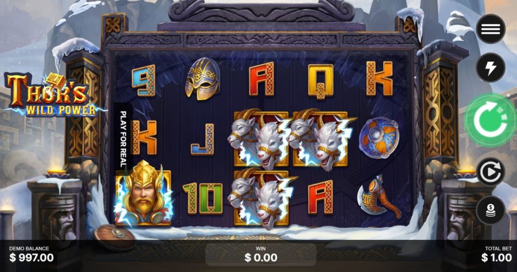 Thor's Wild Power online slot gameplay