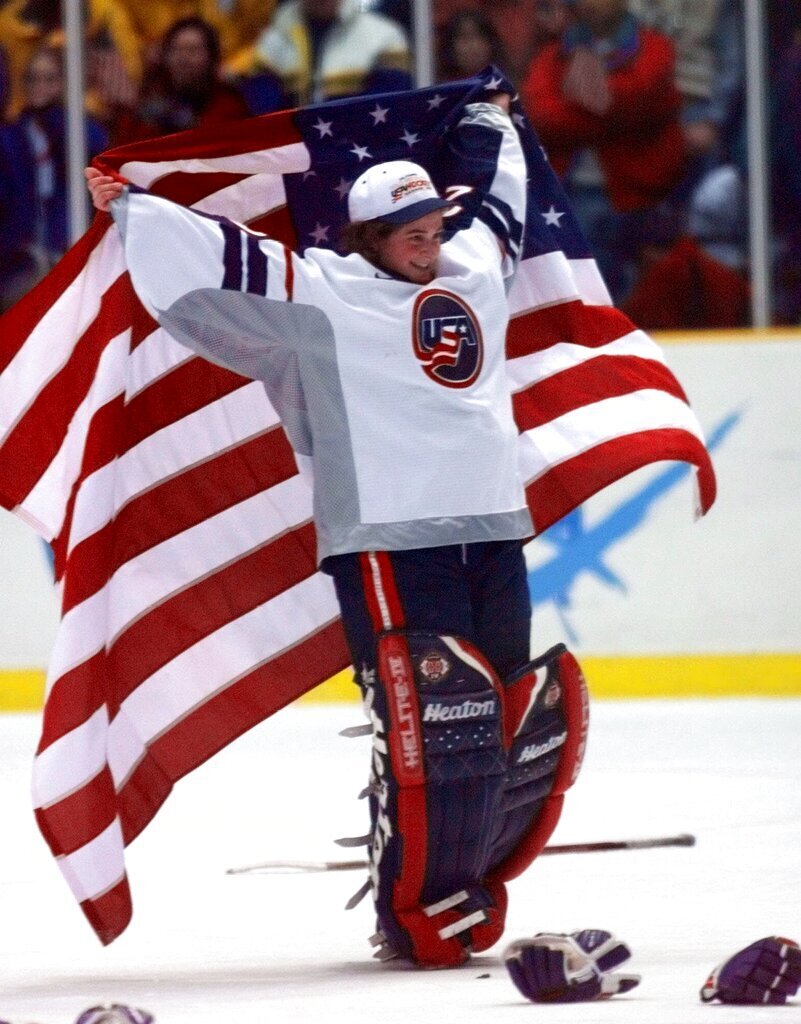 US women's hockey team at the 1998 Winter Olympics.
