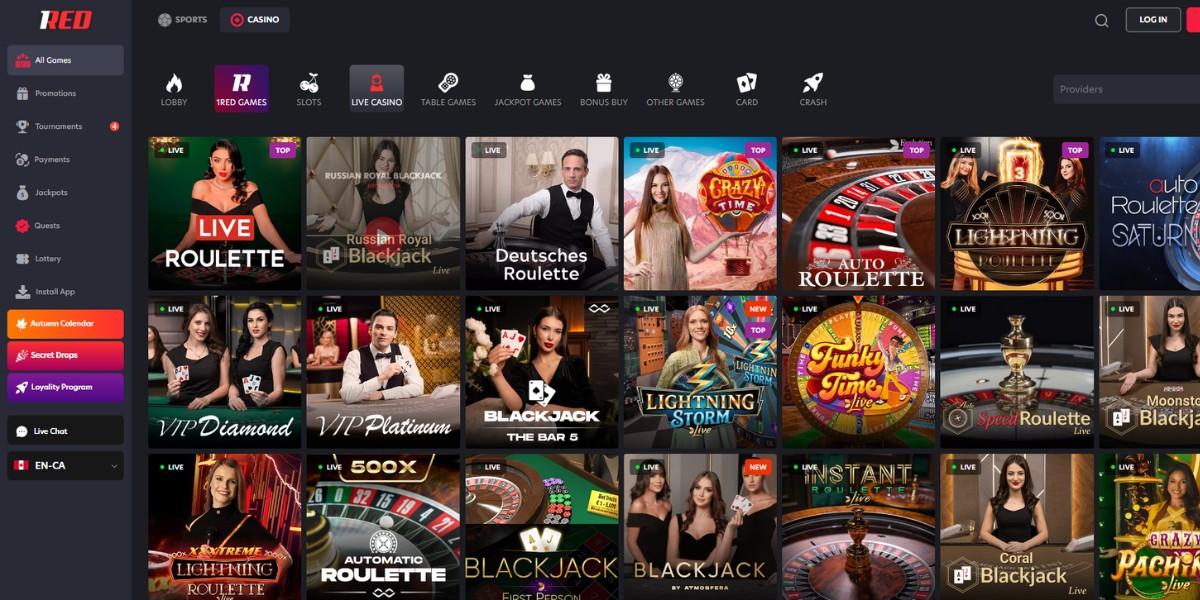Large and diverse number of live dealer games.