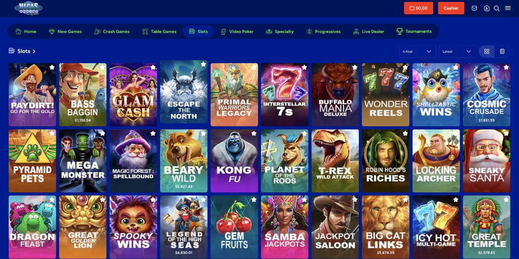 Vegas Casino Online slots.