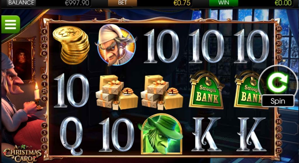 A Christmas Carol slot game