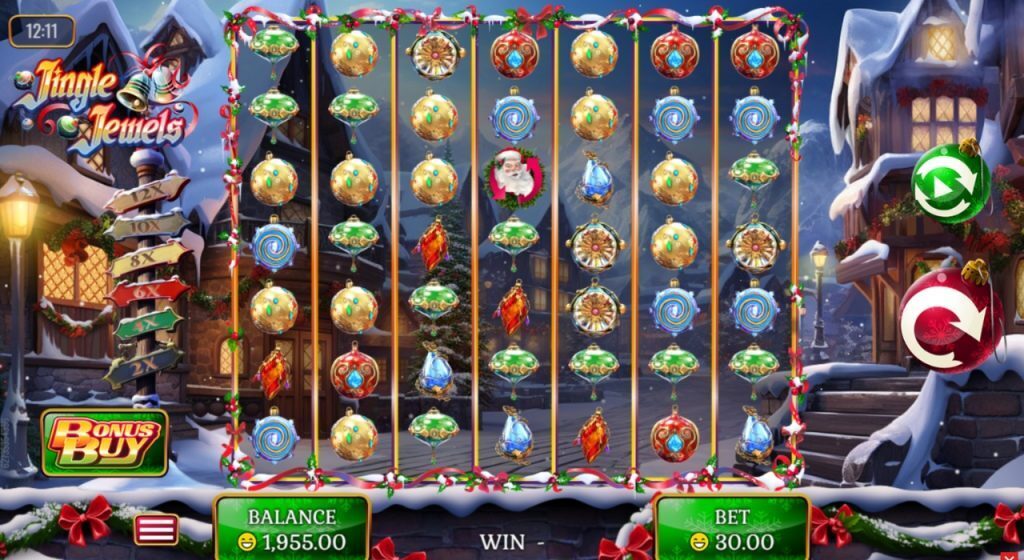 Jingle Jewels free Christmas slot game