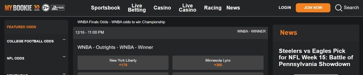 MyBookie WNBA Sportsbook