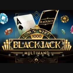 1000 Blackjack American Bonus Wheel Casino Game
