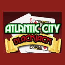 Classic Blackjack action meets Atlantic City flair with options for splitting and doubling down.