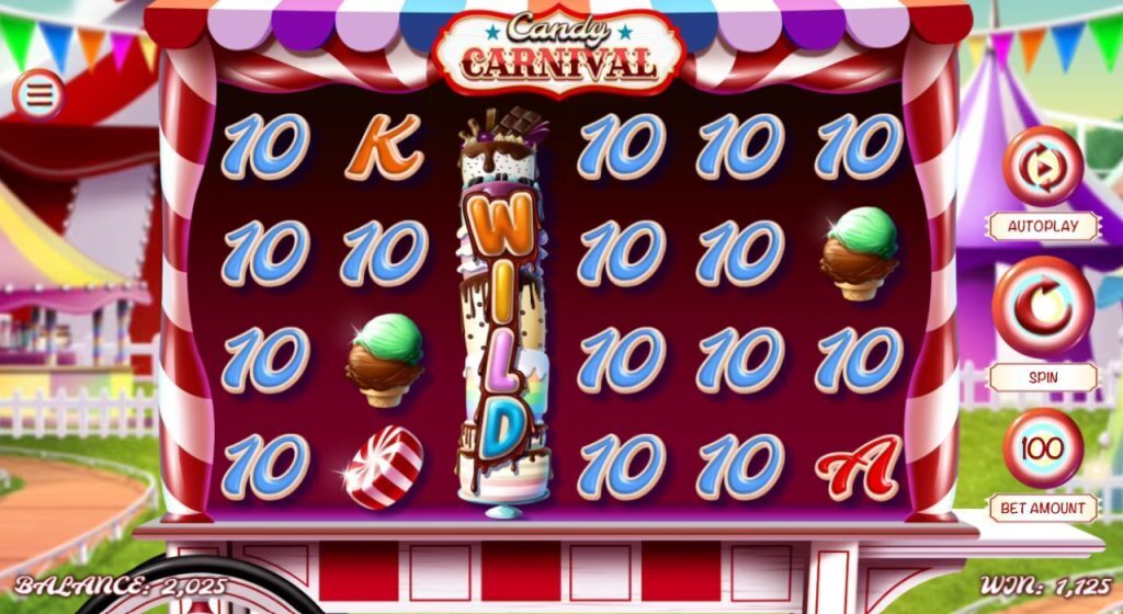 Candy Carnival ice cream slots