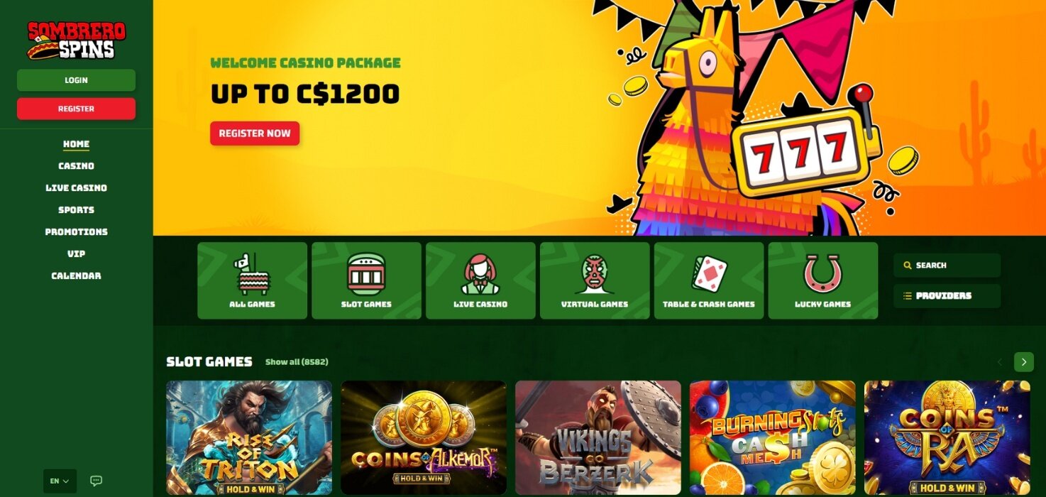 Sombrero Spins Home Page