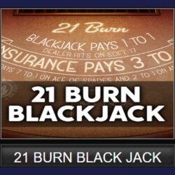 A unique blackjack variation with the optional burn card mechanic.