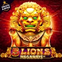 5 Lions Megaways title cards