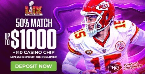 MyBookie Super Bowl Promo