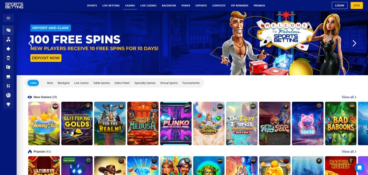 SportsBetting.ag Casino