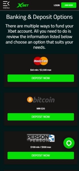 XBet Mobile Banking