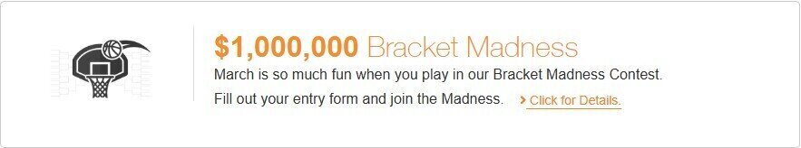 BetNow’s $1 Million Bracket Madness