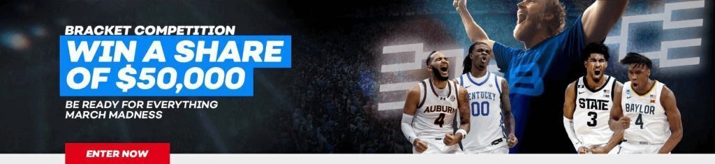 Bovada’s $50k March Madness Bracket