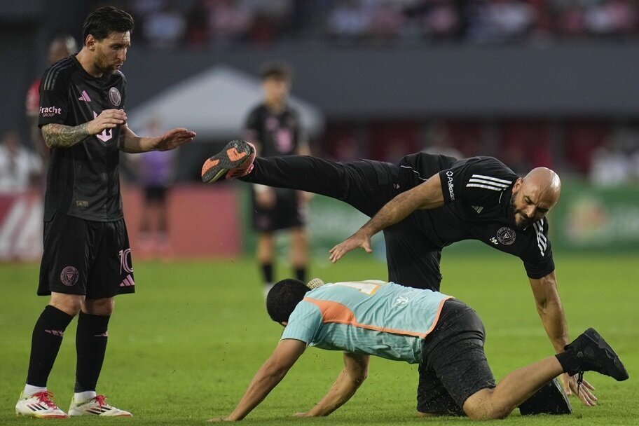 Lionel Messi’s Bodyguard Challenges Logan Paul to Fight, Paul Responds
