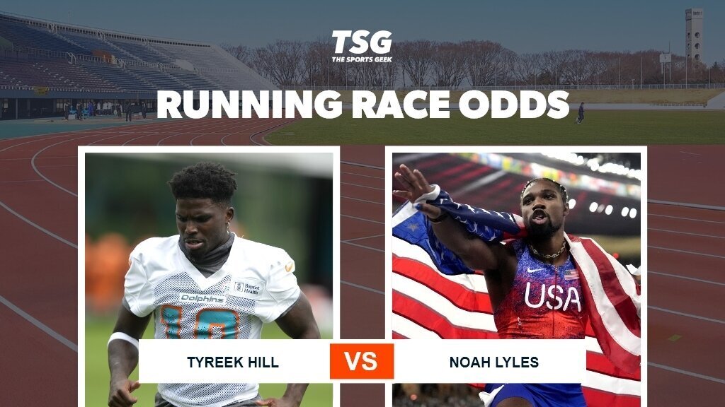 Tyreek Hill vs. Noah Lyles running race odds and predictions