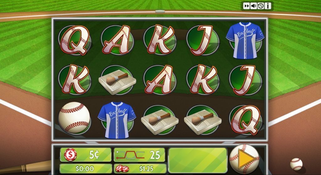 Spin and Run baseball slots.