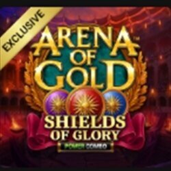 Gladiator-themed slot with three power scatter types and free spins that combine wilds, multipliers, and jackpots