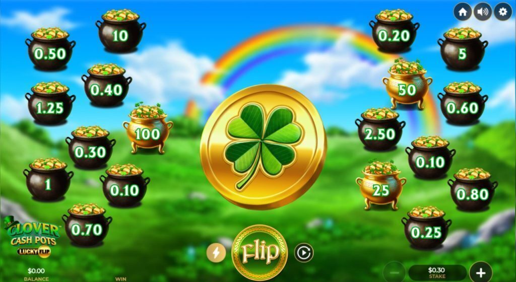 Clover Cash Pots Lucky Flip
