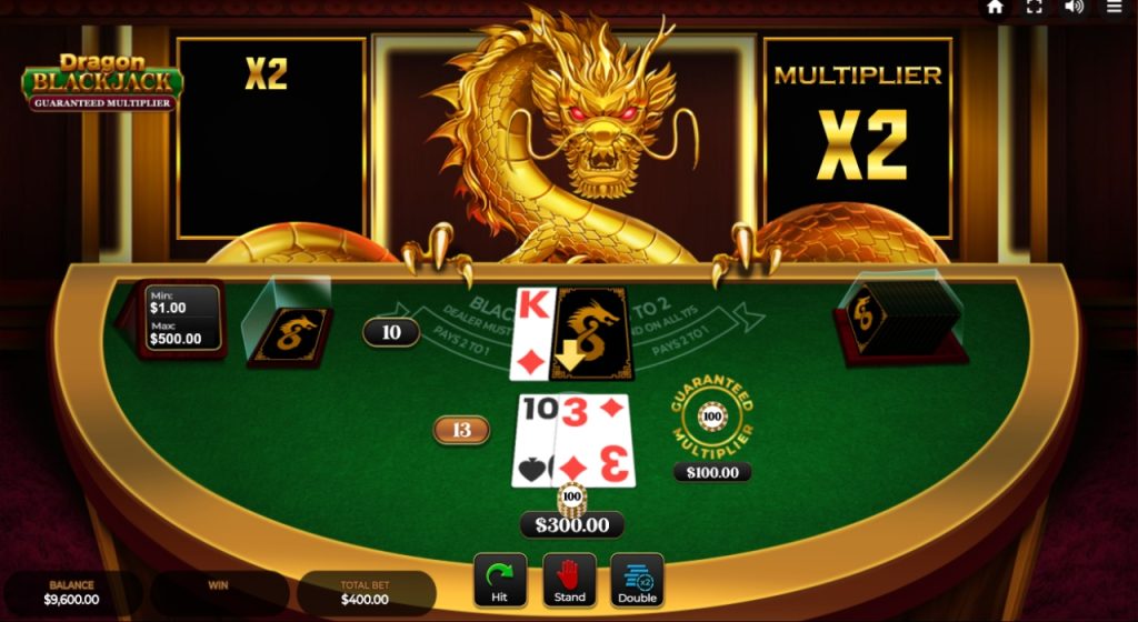 Dragon Blackjack_ Guaranteed Multiplier
