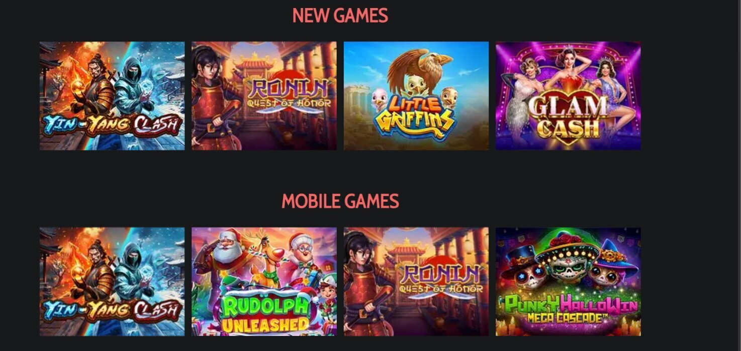 Grande Vegas Casino new games