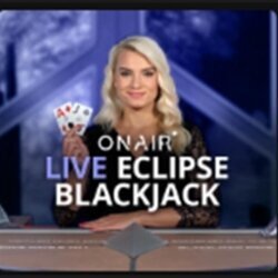 A fast-paced blackjack variant played with eight decks. Players aim for 21 with standard rules, including Hit, Stand, Double Down, and Split. The 99.44% RTP is among the best in the casino.