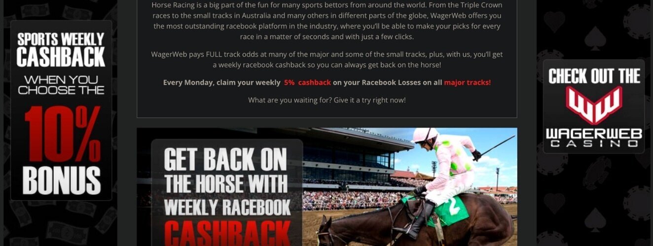 WagerWeb Racebook