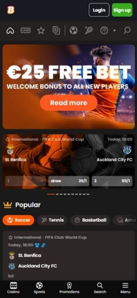 Betiro Mobile Sportsbook