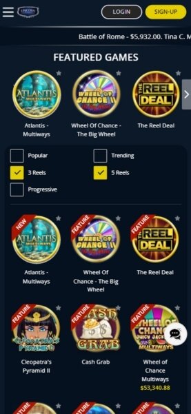 Lincoln Casino Mobile Slots