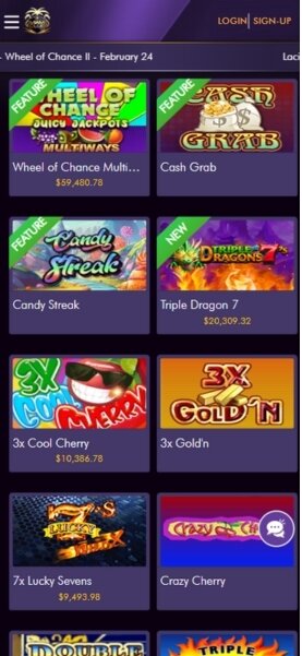 Miami Club mobile slots