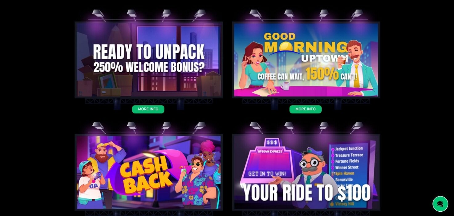 Uptown Aces Promos